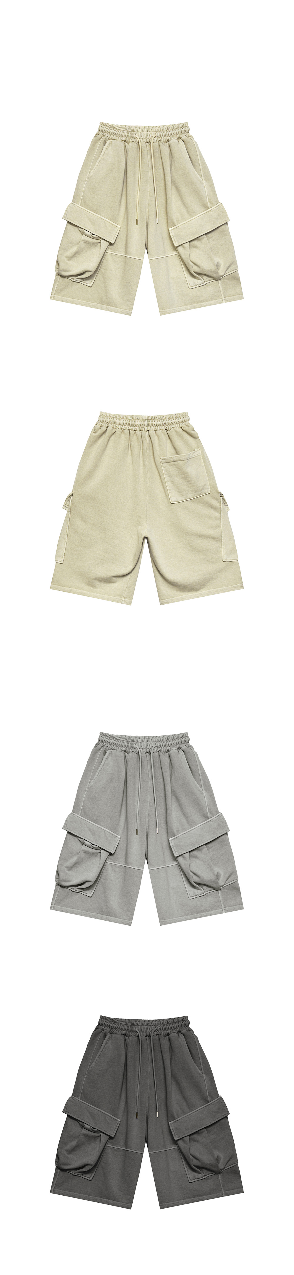 ハーフ・ショートパンツ HUECLOSET Retro Washing Bermuda Pants 25KERO395 PMUYBHF Womens Shorts 7 Inch Inseam Dressy Shorts Casual